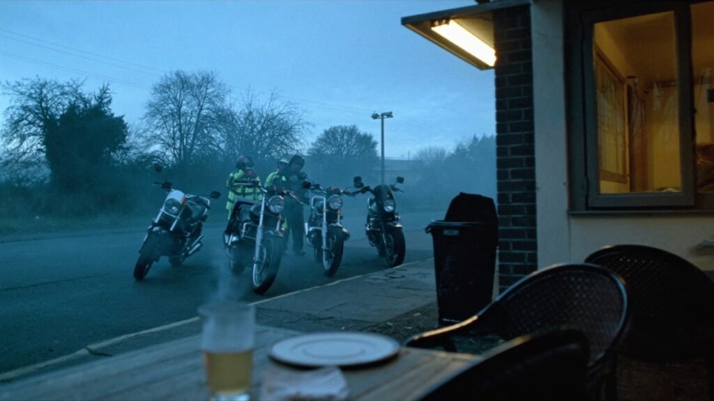 Halte cafe au petit matin