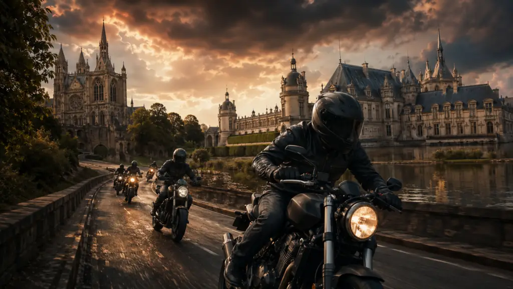 Sortie Moto – Senlis & Chantilly